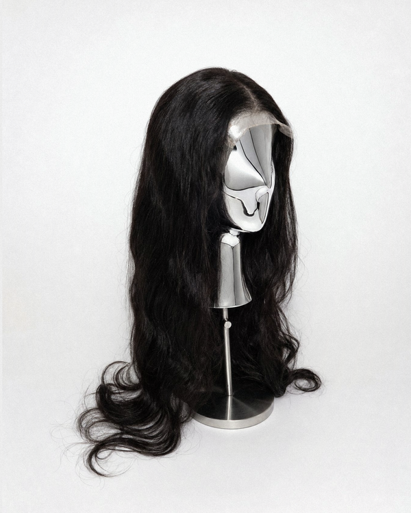 raw body wave 5x5 hd-lace closure wig- 1B