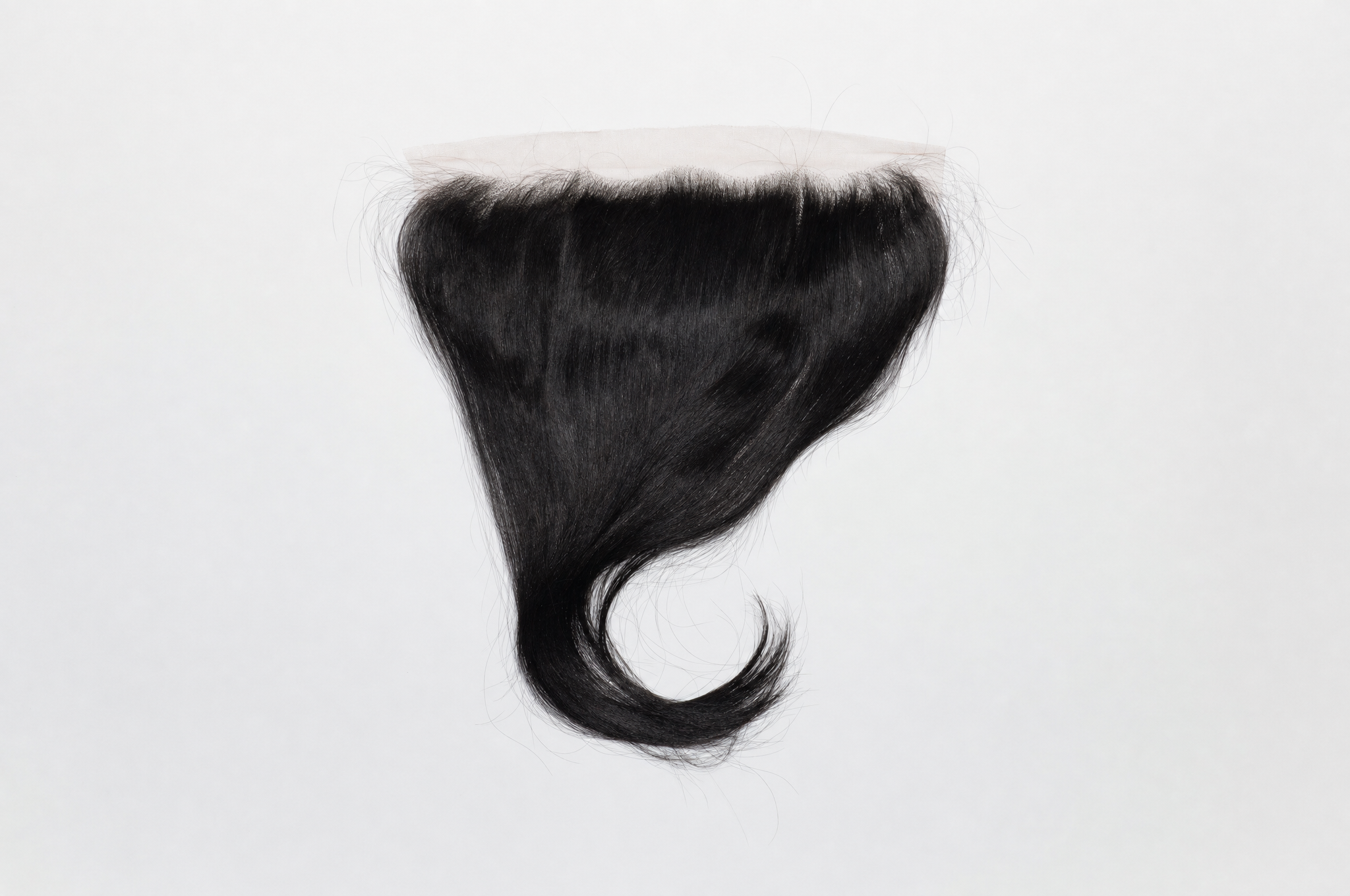 raw lush straight 13x4 hd frontal - 1B