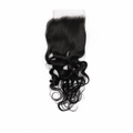 natural raw lush loose wave 5x5 hd closure -  1B