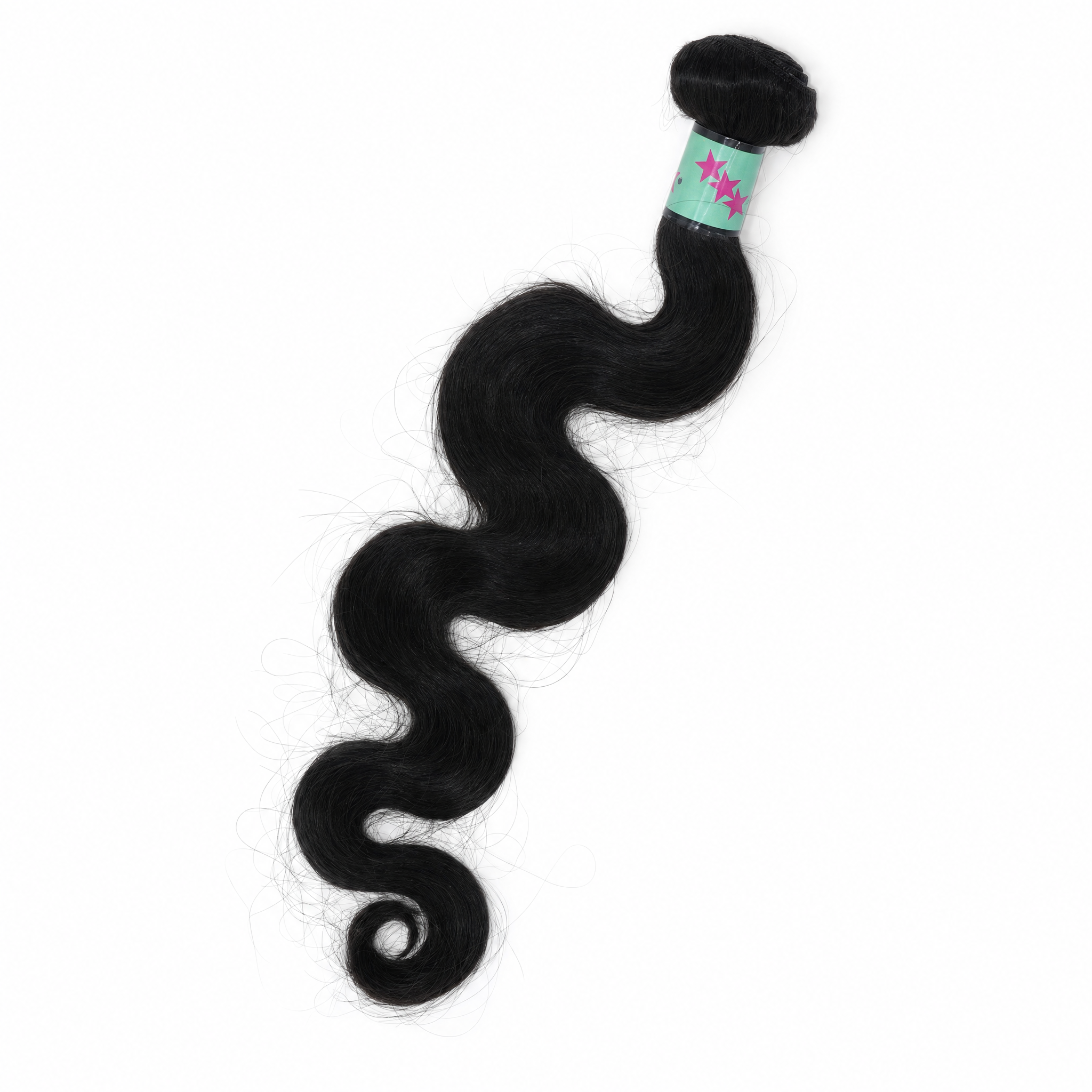 raw lush body wave weft bundle- 1B