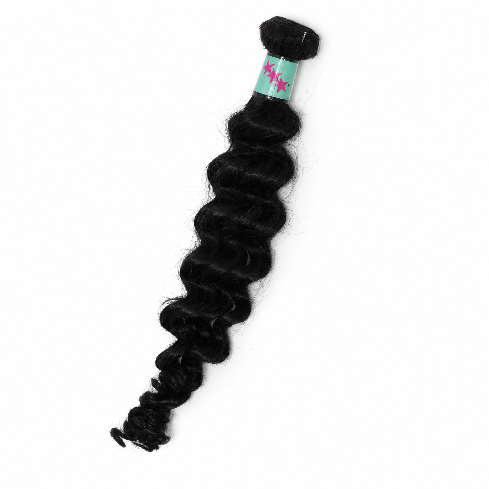 raw lush deep wave weft bundle - 1B